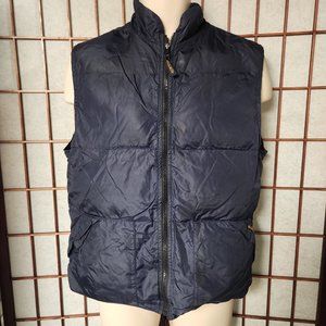 John Rich and Bros Woolrich Navy Stow n' Go Down Vest